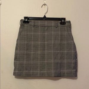 plaid skirt